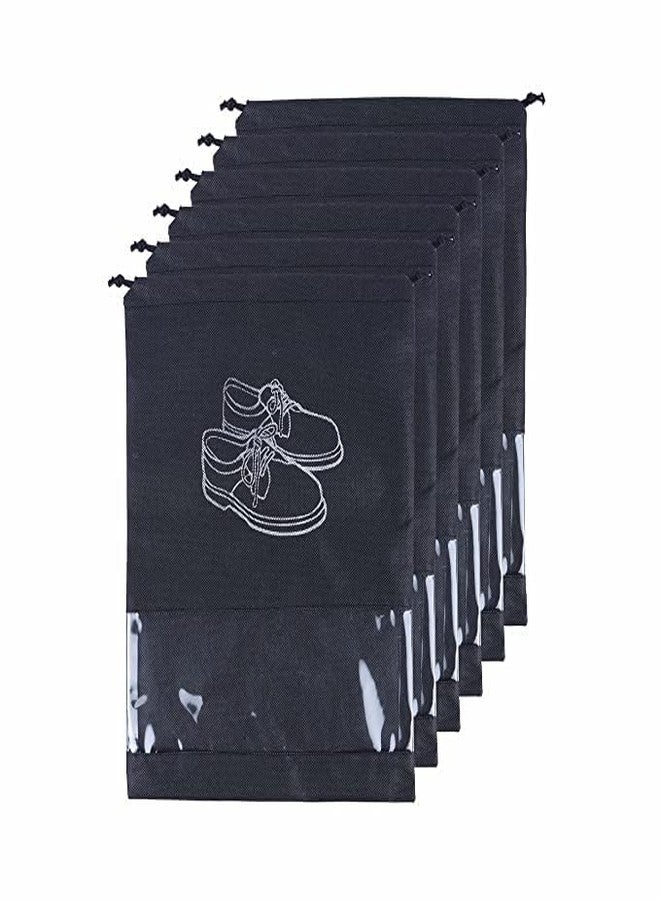 Kelexx Shoe Bags for Travel & Storage - Set of 6 Waterproof Shoe Organizer Pouches for Women & Men, Travel Accessories for Luggage, Shoe Covers for Packing, Portable & Durable Travel Essentials - Image 1